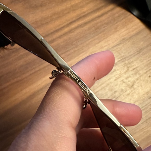 New! Saint Laurent Shields Aviator Sunglasses - Picture 13 of 15